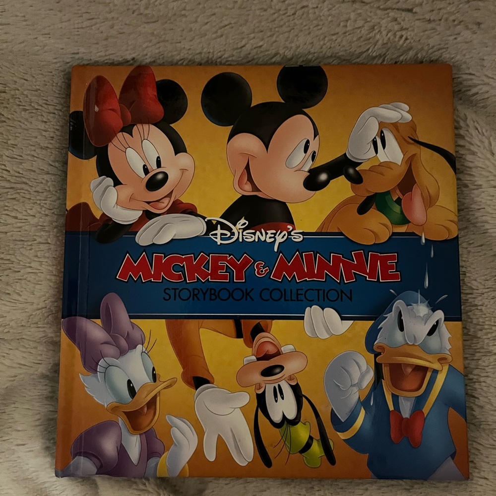 Disney Mickey and Minnie storybook collection book.